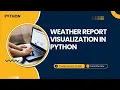 Weather Report Visualization in Python Line Plot Using CSV CBSE IP CS