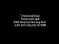 Download Lagu Lirik Lagu Keluarga Cemara Harta yang paling berharga adalah keluarga