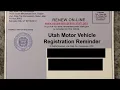 D s Vehicle registrations down in Utah months after reminder postcards stopped