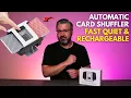 Automatic Card Shuffler - Fast Quiet Rechargeable