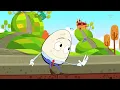 Humpty Dumpty Sat On A Wall | Nursery Rhyme with Lyrics | Kids Tv Nursery Rhymes