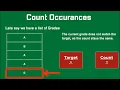 Higher - Count Occurrences