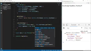 JavaScript OOP 6 - ES6 Classes