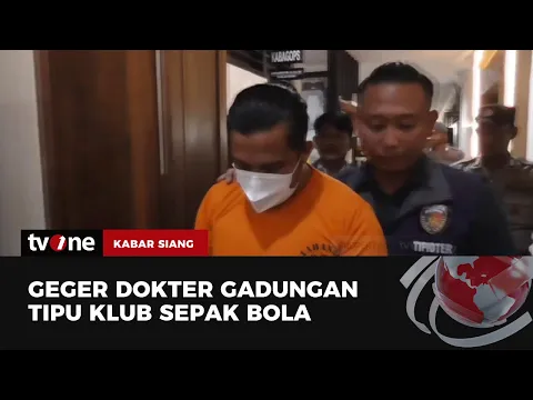 Tipu Klub Sepak Bola, Polisi Ringkus Dokter Gadungan