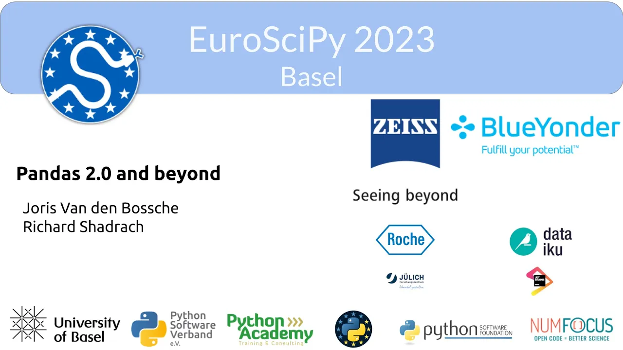 Image from Pandas 2.0 and beyond