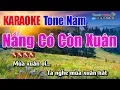Download Lagu Nắng Có Còn Xuân Karaoke | Tone Nam - Nhạc Sống Thanh Ngân