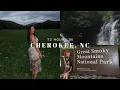 Cherokee NC Travel Vlog Great Smoky Mountains Soco Falls Harrah s Resort More