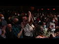 The first, joyous moments of Hadestown after 18 months away.