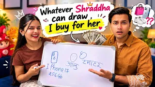 Shraddha Jo Bhi Draw Karegi, Main Woh Kharidunga😱| stargaurav123