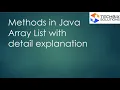 Master Java ArrayList Methods with Clear Explanation Complete Java Course in Tamil