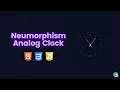 Analog Clock Tutorial HTML CSS JavaScript Hindi