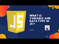 JavaScript What is Variable and Datatypes in JavaScript Visual Studio code