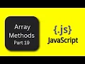 JavaScript in Hindi Master Array Methods in Easy Steps Part 19