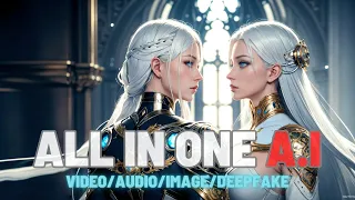 the all in one a i video audio image deep fake text to speech etc full journey