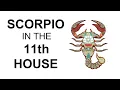 Scorpio In The 11th House In Astrology