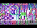 【Black MIDI】ナナツカゼ - あのね | Nanatsukaze - Connect the World (Piano Arrangement)