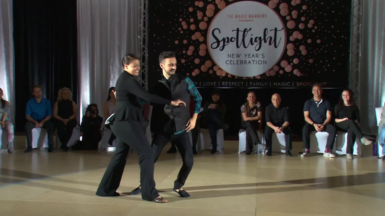 Spotlight New Years 2017 2018 Advanced Jack & Jill Jeff Moscaritolo & Ivy Grey