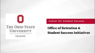 Office of Retention Student Success Initiatives Overview