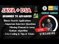 DSA In Java Binary Search Aplications in Java Part 3 Coders Arcade