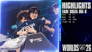 Highlights Worlds 2026 | Día 8 | Fase Suiza