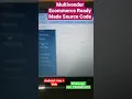 Multivendor Ecommerce website mobile app