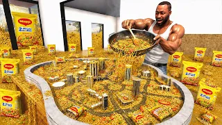 Franklin Making Maggi in Indian Bike Driving 3D