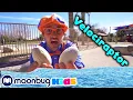 Download Lagu BLIPPI Visits Dinosaur Exhibit to Learn About Eggs and Fossils! | ABC 123 Moonbug Kids Fun Learning