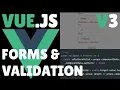 Vue js 3 Forms and Validation