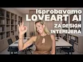 Download Lagu LOVART AI ASSISTENT - dizajn interijera uz AI 3D alat koji mjenja sve + moji radovi