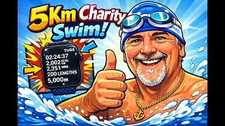 My 5Km Charity Swim Challenge – 200 Lengths!
