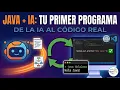 Java IA Crea y compila tu primer programa en segundos