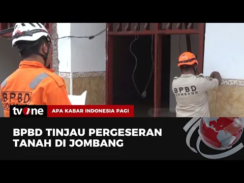 Bencana Tanah Amblas Imbas dari Gempa Tuban, 11 Rumah Alami Rusak Berat