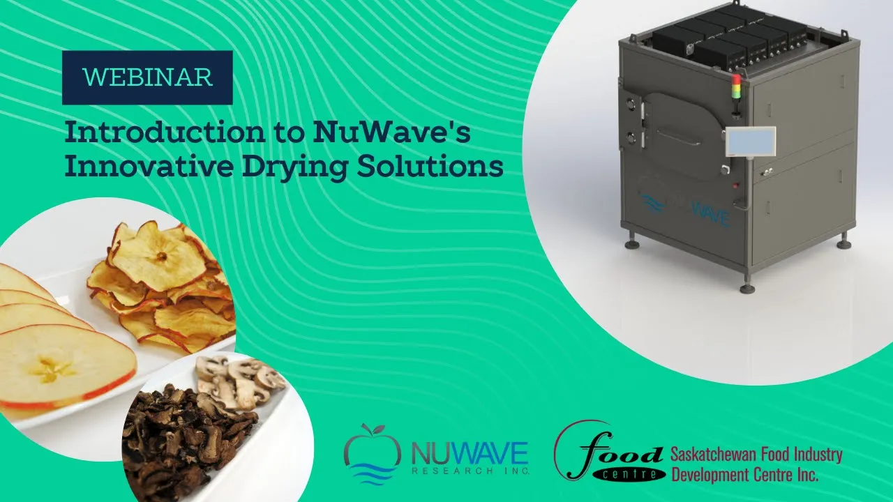 NuWave FC Drying Innovations Webinar April6 23