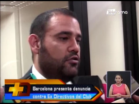 Barcelona presenta denuncia contra ex directivos del club
