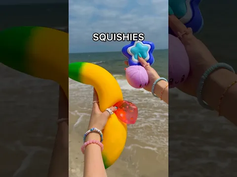 The BEST & WORST Squishies to Bring to the Beach! 🏖🌊