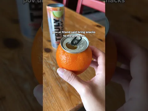 Creative Pre-game snack idea