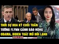 Download Lagu THỜI SỰ HOA KỲ CUỐI TUẦN 28/9: Tướng Flynn CẢNH BÁO nóng tới Obama - Clinton: “Công Lý Đang Đến!”