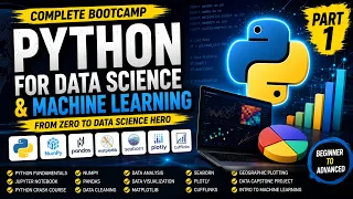 Python Data Science Machine Learning Bootcamp Python NumPy Pandas Data Visualization Part 1