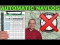 Automatic NAVLOG Explained No Flight Computer Needed