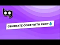 generate code with plop