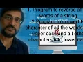 Programs on string manipulation-II ICSE Std X