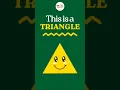 Triangle Shape for Kids Learn with Real Life Examples Pronunciation