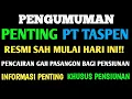 Download Lagu PENGUMUMAN PT TASPEN HARI INI TGL 19 SEPTEMBER 2025,INFORMASI PENTING KHUSUS PENSIUNAN LAMA