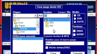 Convertir juegos PS2 usbutil avi