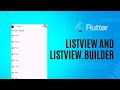 ListView and ListView Builder in Flutter - Code With Examples