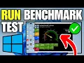 How To Run Computer Performance Benchmark Test on Windows 11