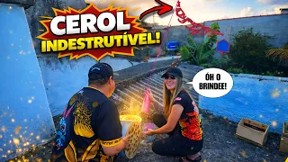 Fiz Cerol Indestrutível Sabor Chilena pra Passar no Combate de Pipas Laje vs Rua da Zona Leste de SP