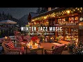 Lagu Winter Jazz Music ⛄ Outdoor Coffee Shop Ambience with Relaxing Jazz Background Music for Work, Study