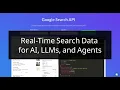 Web Search API for AI Agents LLMs and Your Apps - SerpApi