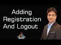 Adding Registration And Logout Angular Demo 0009-18